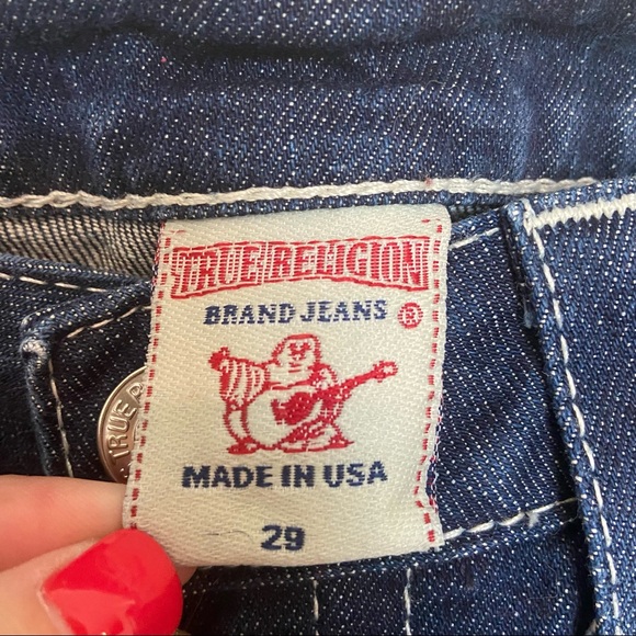 NWOT True Religion Billy Straight Leg Jeans- 29 - Picture 6 of 7